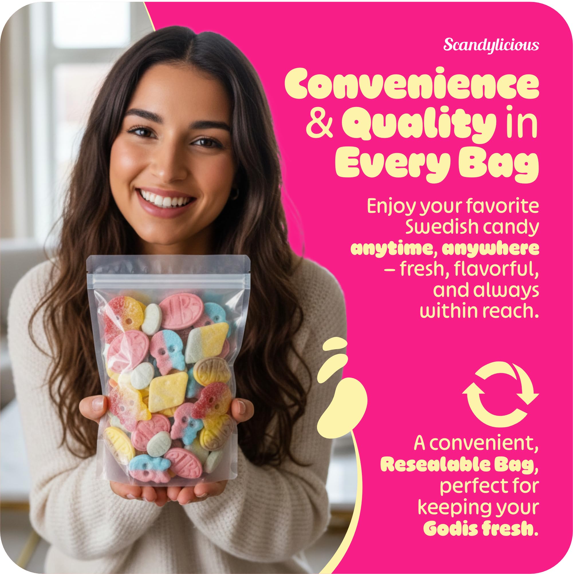 Scandylicious Bubs 0.5 lb bag ready for gifting or sharing