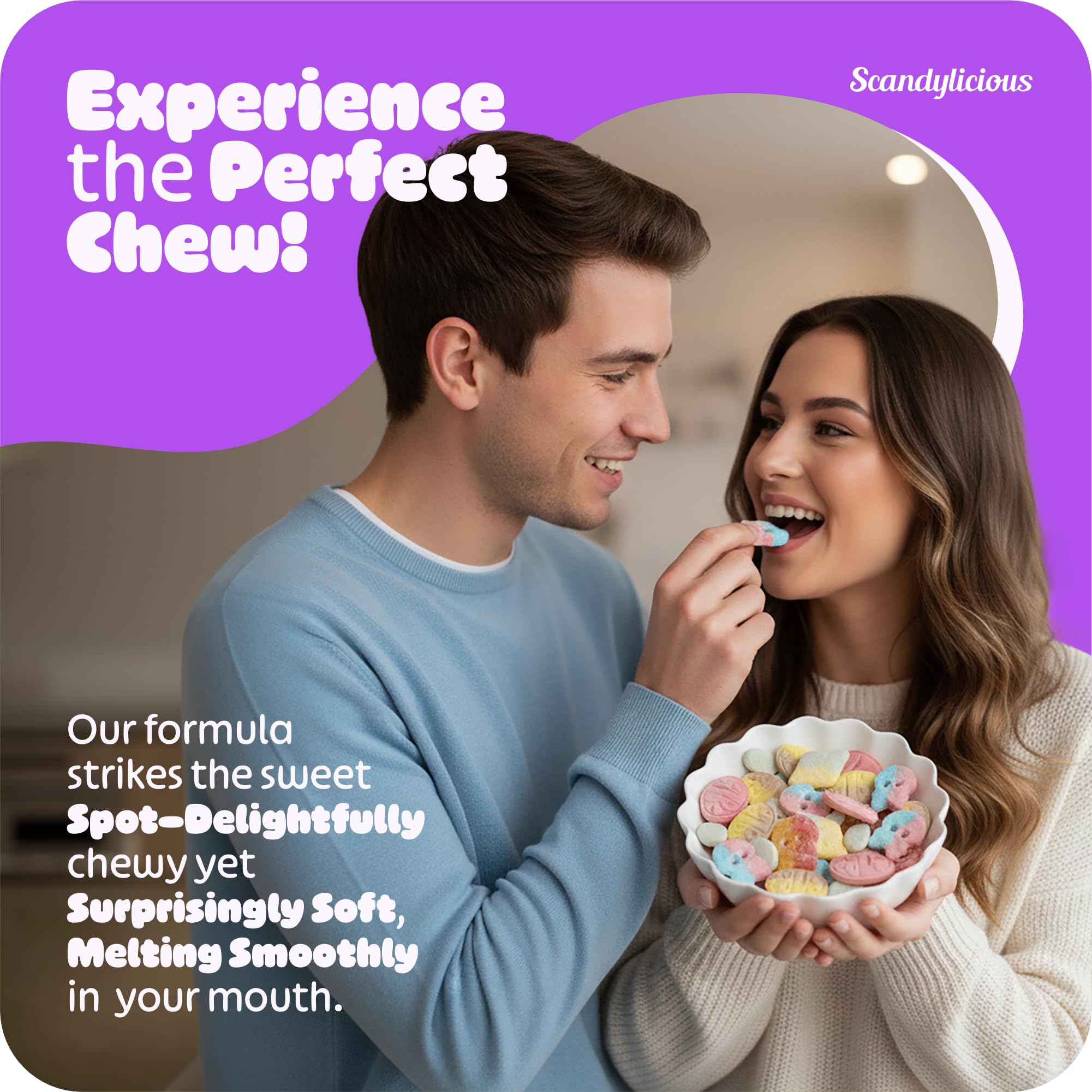 Scandylicious Bubs candy mix ideal for party favors and gatherings