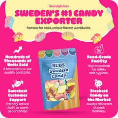 Scandylicious Bubs Swedish Candy Mix Sweden-made quality