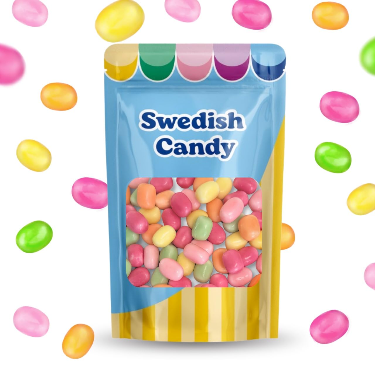 Scandylicious Kastanjer Kracher colorful shells entice with vibrant colors and fruity flavor, great for parties.