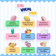 Assorted Swedish sweets in Scandylicious mix, perfect for gifting.