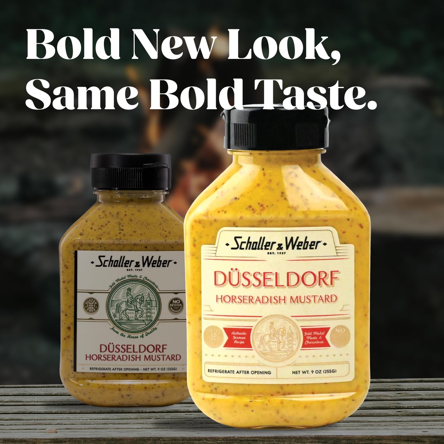 Schaller & Weber Horseradish Mustard pairs beautifully with sausages.