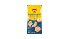 Schar Entertainment Cracker 5-Pack on a charcuterie board for easy entertaining.