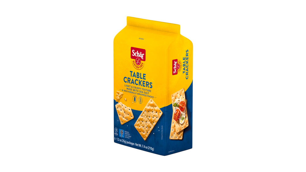 Schar Original Table Crackers picnic-ready pack for on-the-go enjoyment
