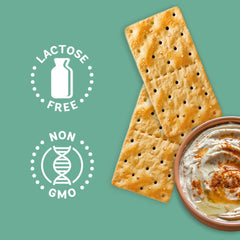 Schar Original Table Crackers served with soup for a comforting pairing