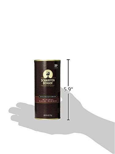 Scharffen Berger cocoa powder sifted over pancakes for light texture