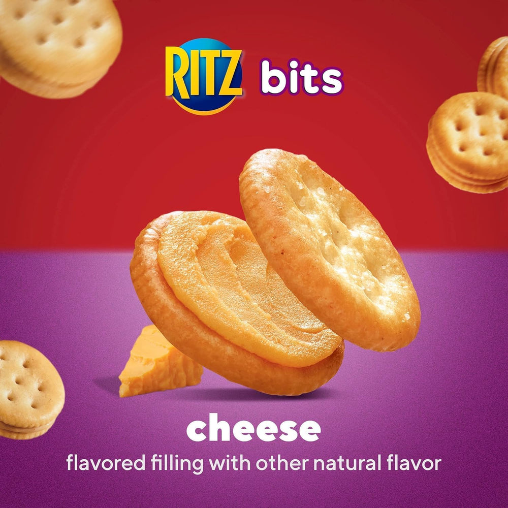 Ritz Bits Cheddar Sandwich Crackers in kid-friendly lunch pack