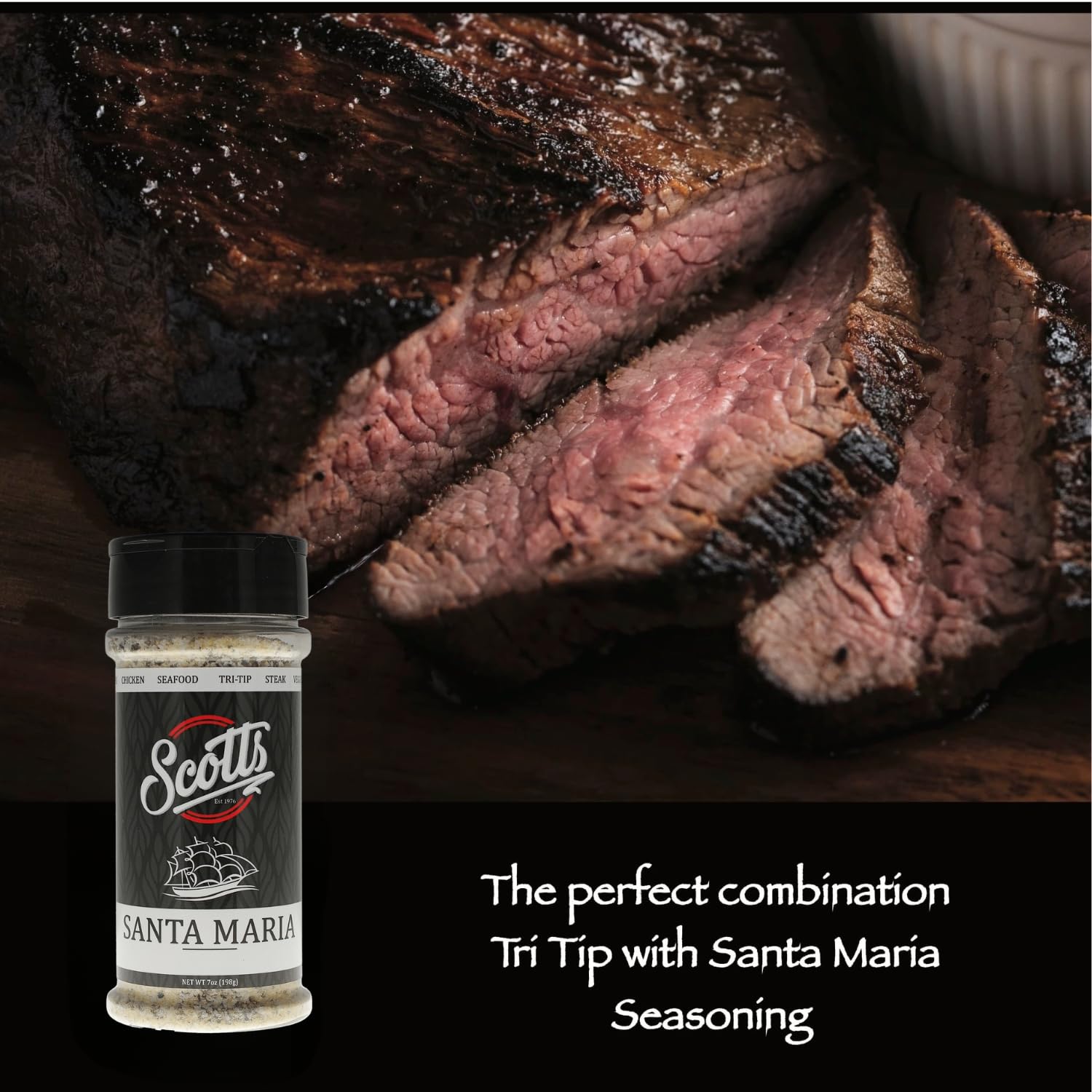 Scotts Santa Maria Seasoning kitchen counter display