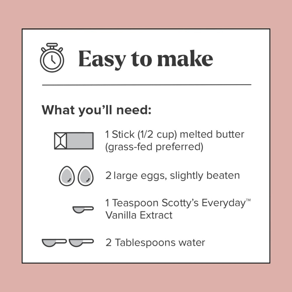 Scotty's Everyday mix used for low-carb desserts and quick treats.