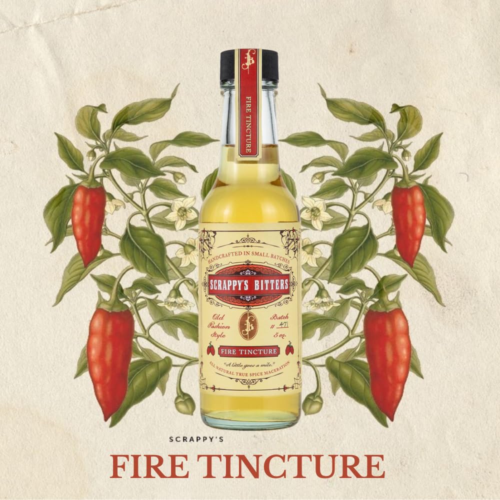 Scrappy's Fire Tincture in hand shows careful handling.