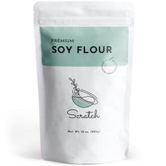 Scratch Premium Defatted Soybean Flour with nutty-flavor enhances baked goods