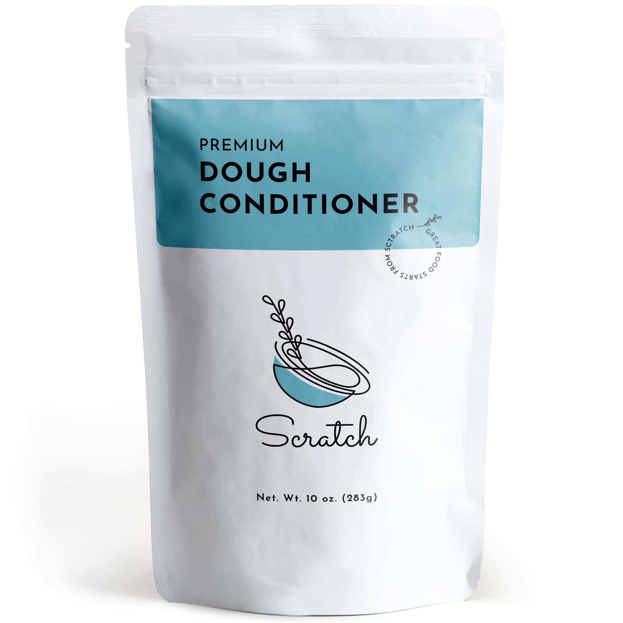 Scratch Premium Dough Conditioner - gluten-structure focus boosts dough strength for smoother loaves.