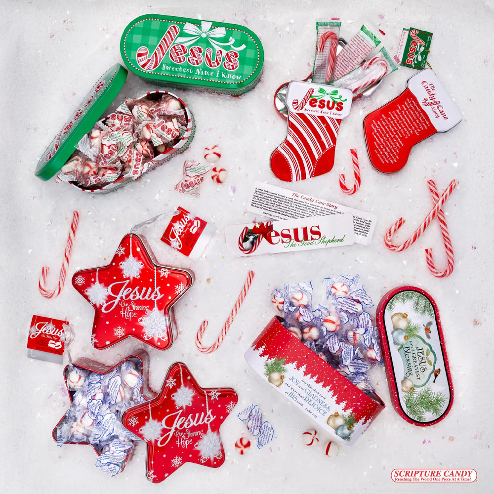 Church event snack pack featuring Scripture Candy with verse-wrapped treats.