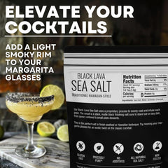 Sea Salt Superstore black lava salt crystal closeup highlights mineral depth for finishing