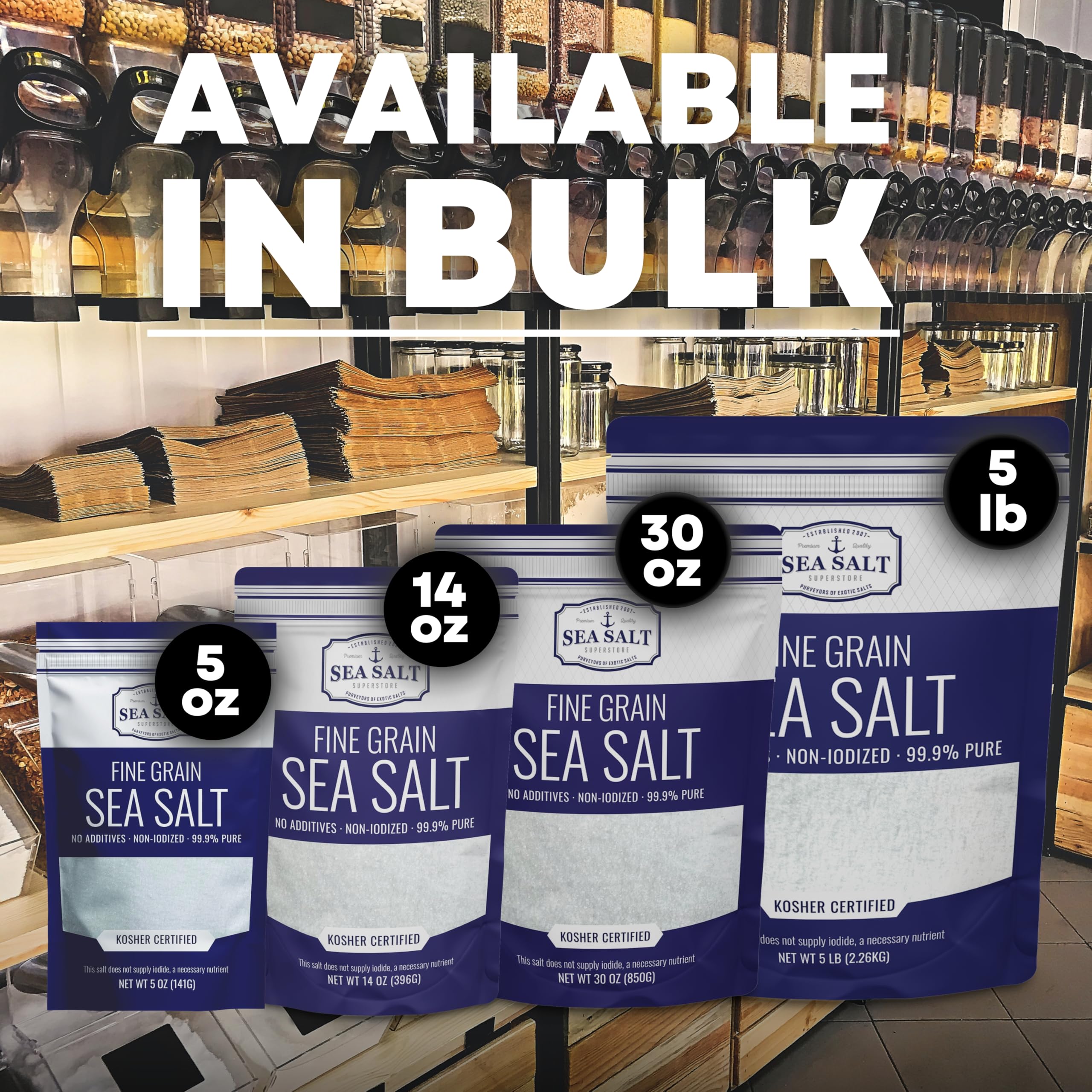 Sea Salt Superstore kitchen usage video highlighting sustainable harvest and purity.