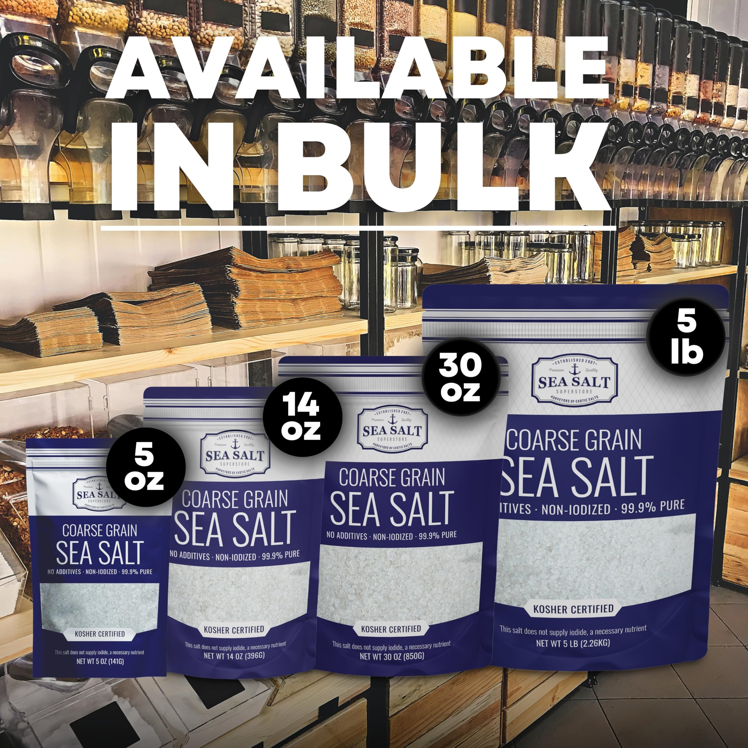 Sea Salt Superstore kitchen use salt ideal for home chefs