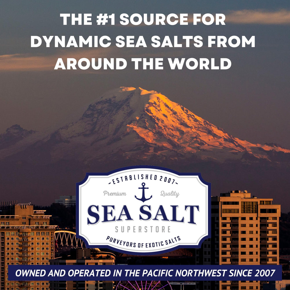 Sea Salt Superstore salt on steak illustrating versatile meat seasoning