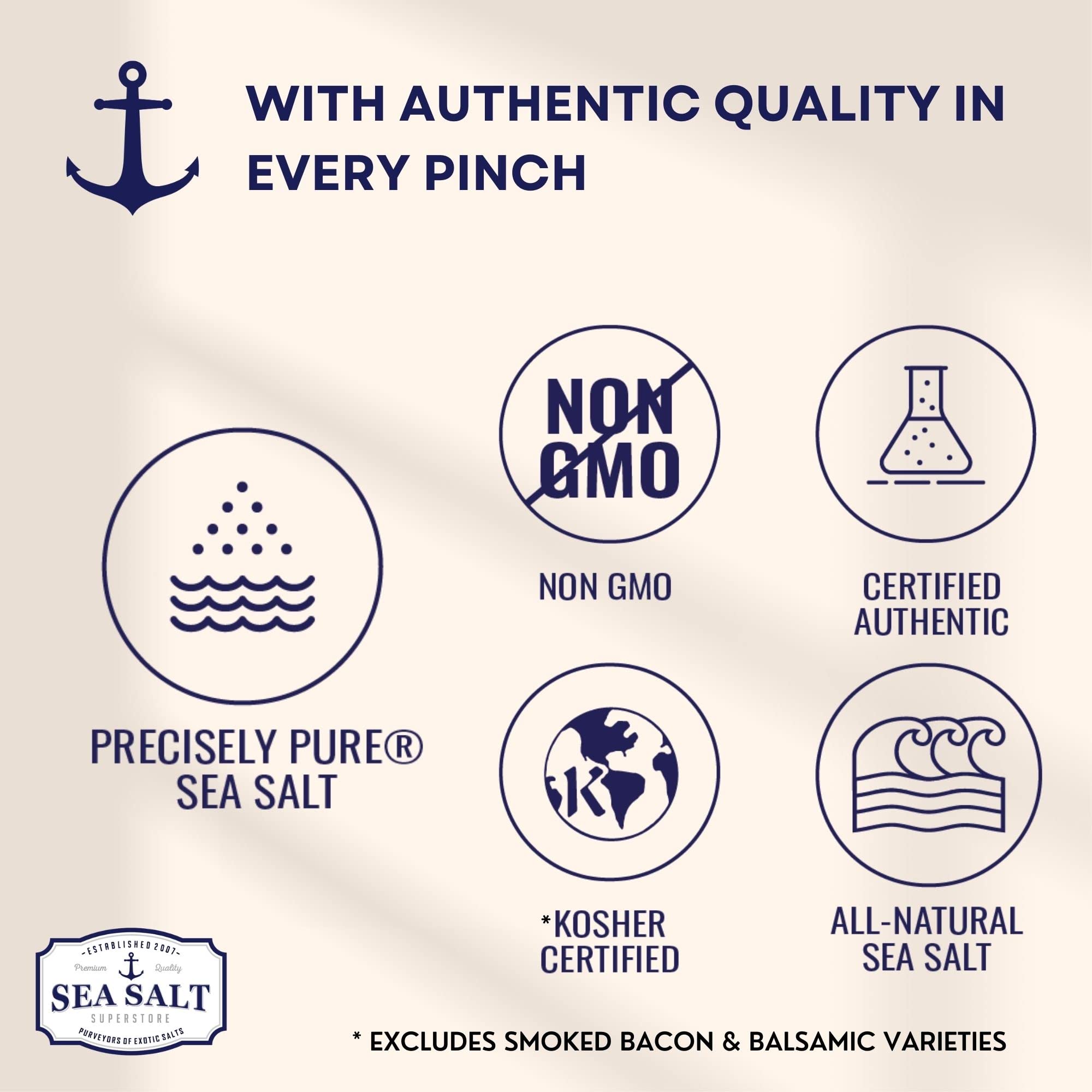 Sea Salt Superstore versatile cooking salt suitable for meats, vegetables, and baking