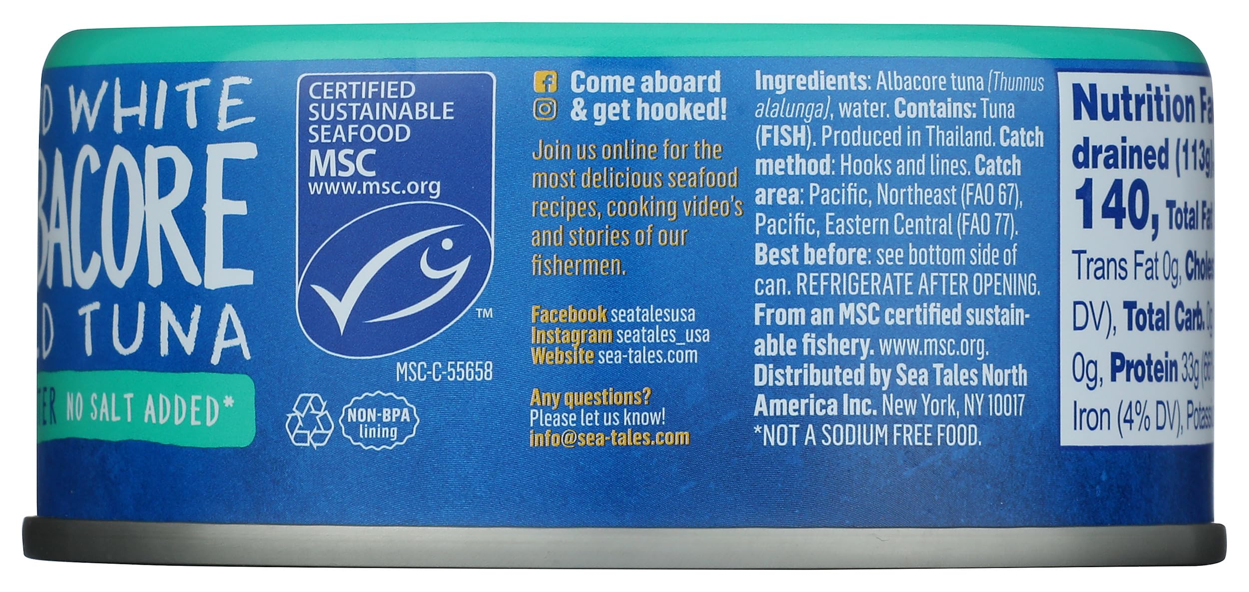 Sea Tales kitchen-scene captures everyday cooking with canned tuna.