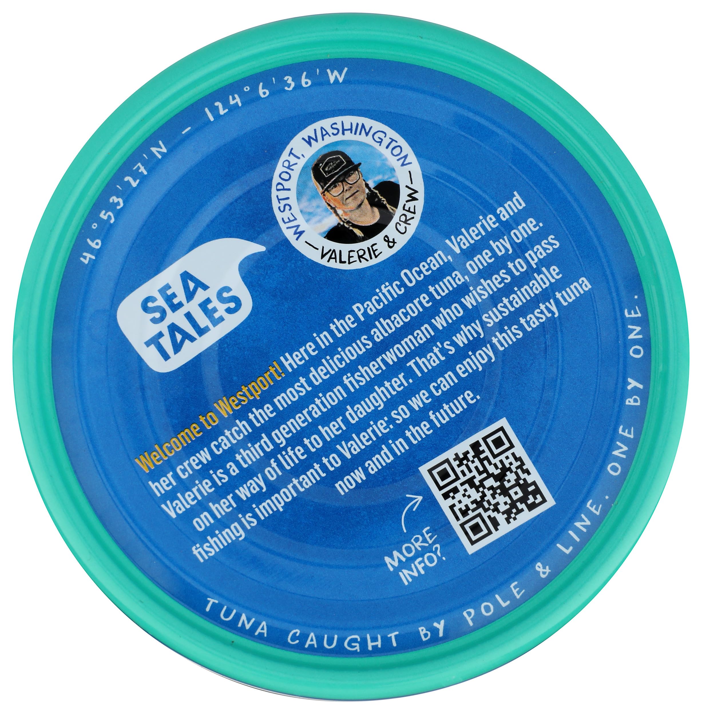 Sea Tales salad-serving presentation shows versatile, protein-rich topping.