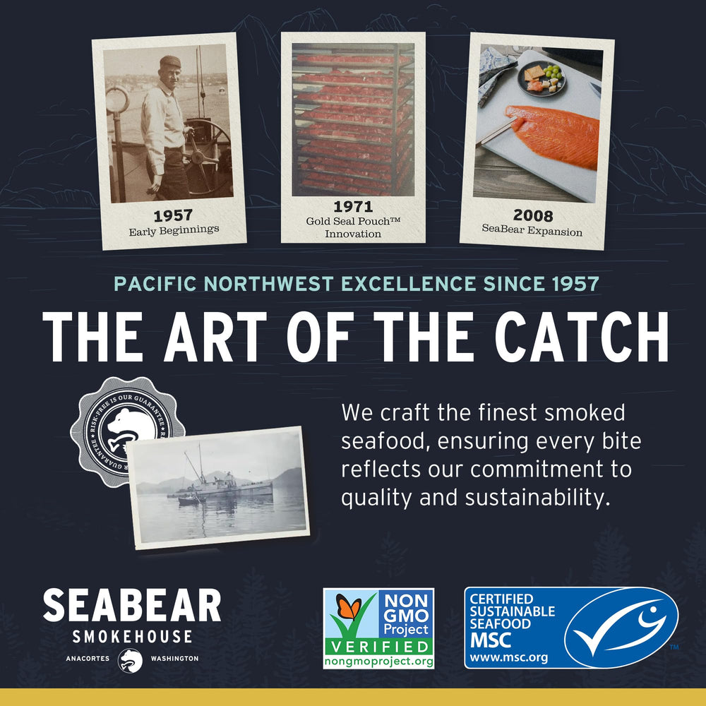 SeaBear gift-ready packaging enhances gifting moments and celebrations.
