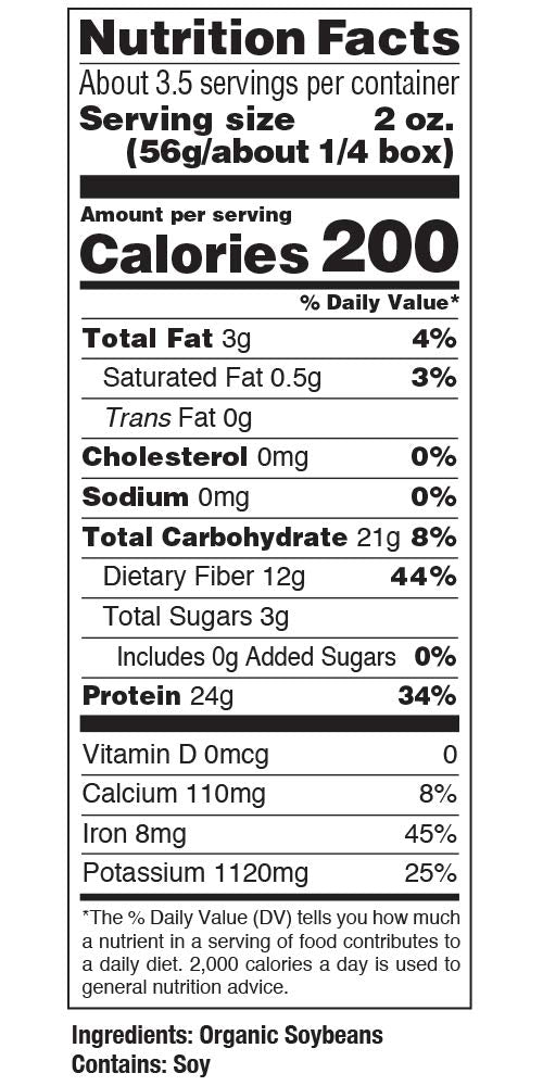 Uncooked edamame fettuccine strands show gluten-free protein-rich option