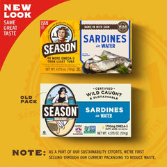 SEASON sardines on keto snack plate show a quick high-protein option.