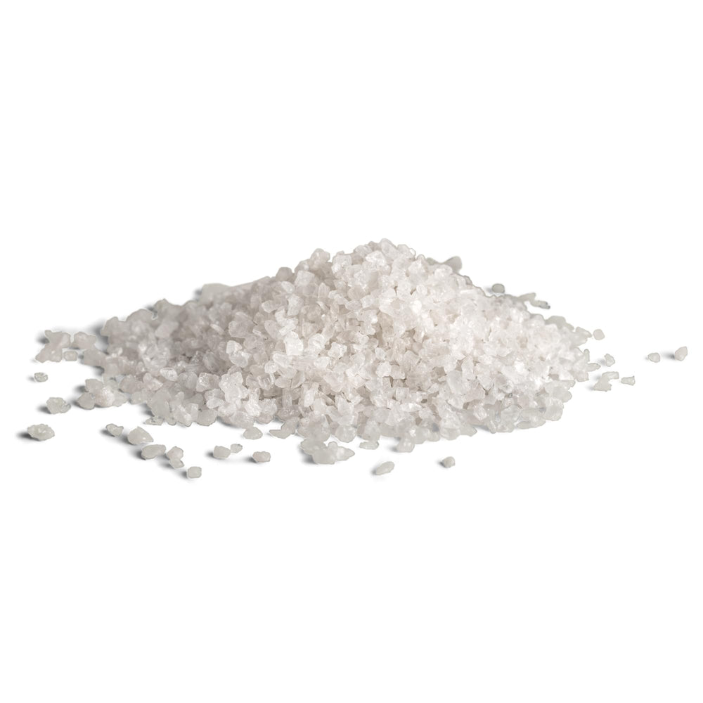 Seasonello salt jar with Sardinia origin and iodine enrichment visible
