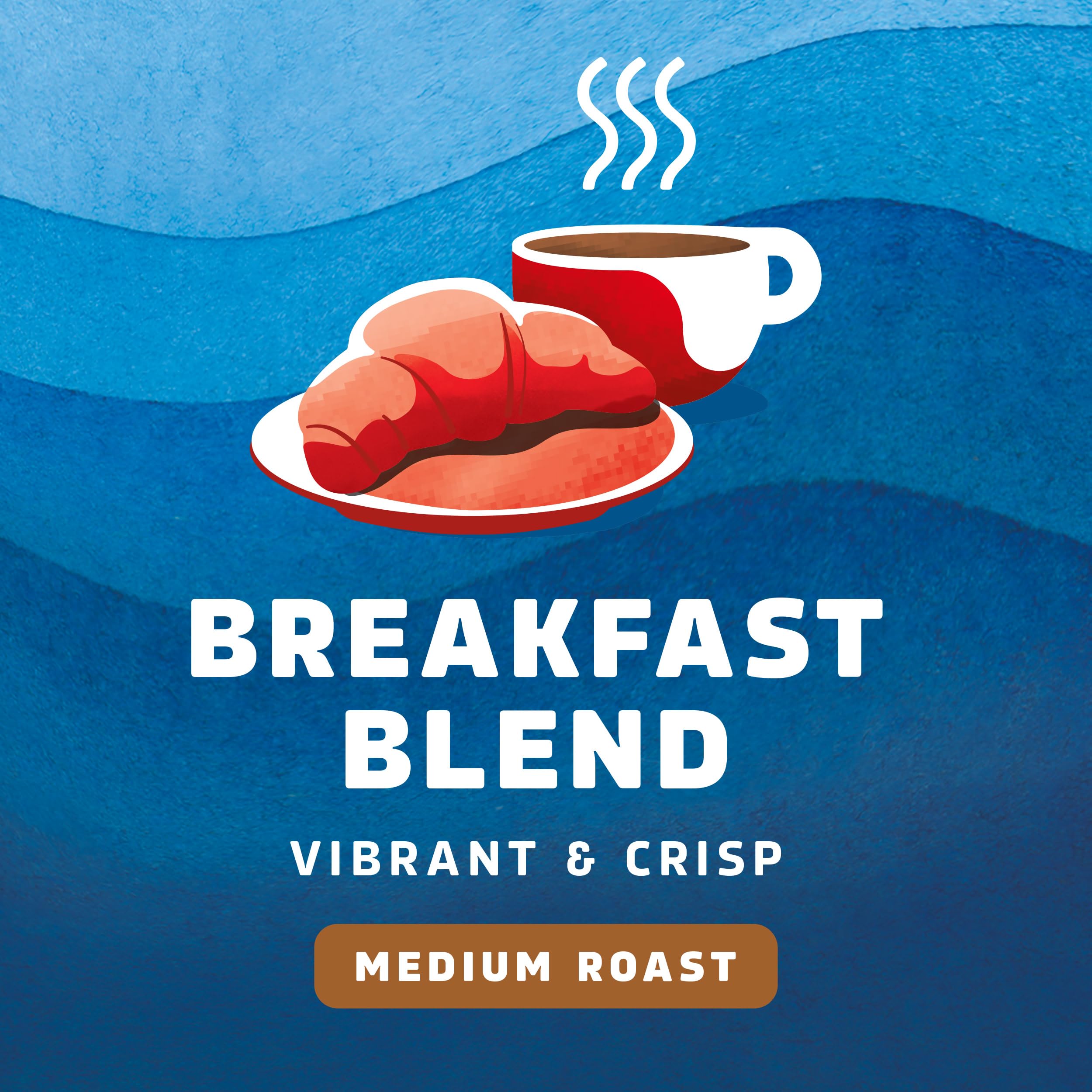 Brewing setup using Seattle's Best Breakfast Blend in a Keurig-style machine.