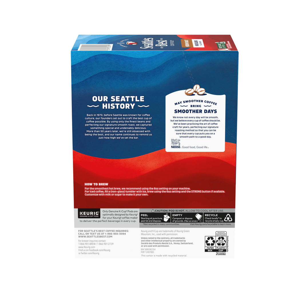 Label highlights 100% Arabica and medium roast on House Blend.