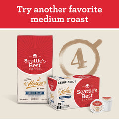 Seattle's Best Portside Blend brewing at home for a smooth, café-quality cup.