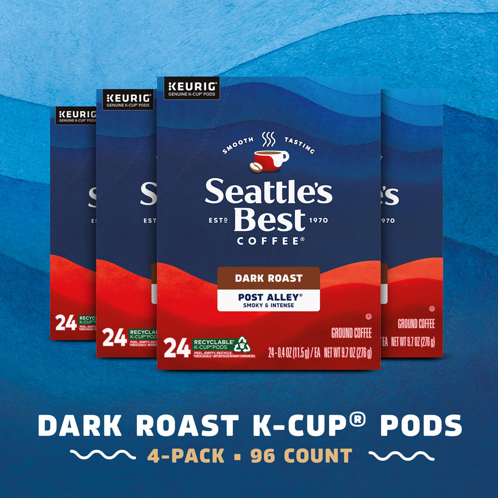 Seattle's Best Coffee Post Alley pods offering café-quality convenience at home