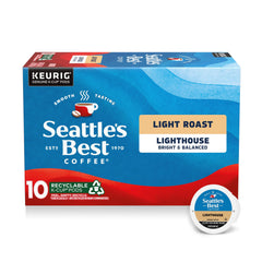 Seattle's Best Lighthouse Blend K-Cup pods ready for quick, fresh brews.