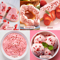SEAYOFA yogurt topping concept elevates bowls with natural strawberry flavor.