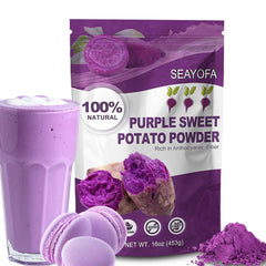 SEAYOFA Ube powder value-pack front label for vibrant baking.