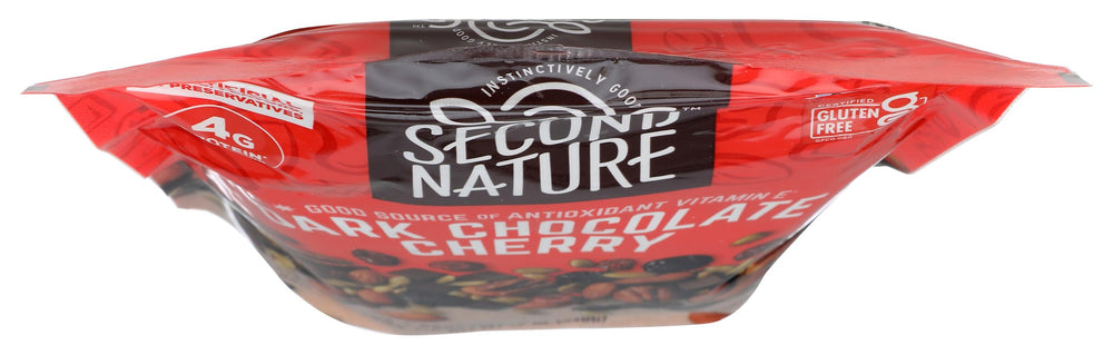 Desk-side view of Second Nature trail mix, a portable pick-me-up during busy work.