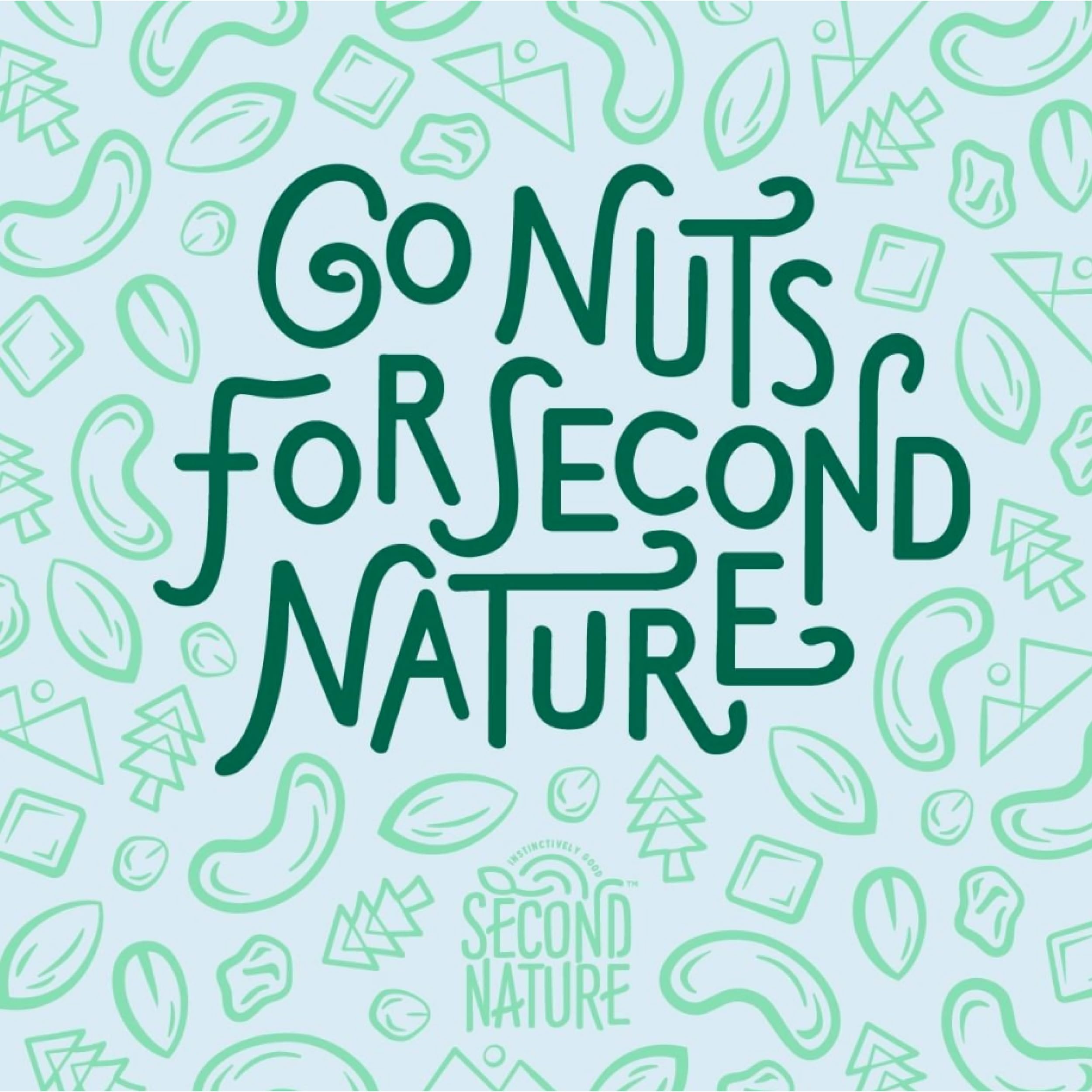 Second Nature Trail Mix in a snack-ready pouch for travel.