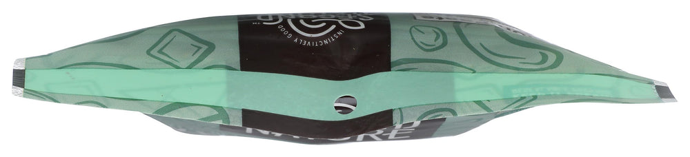 Second Nature Keto Crunch resealable pouch close-up—keeps freshness.