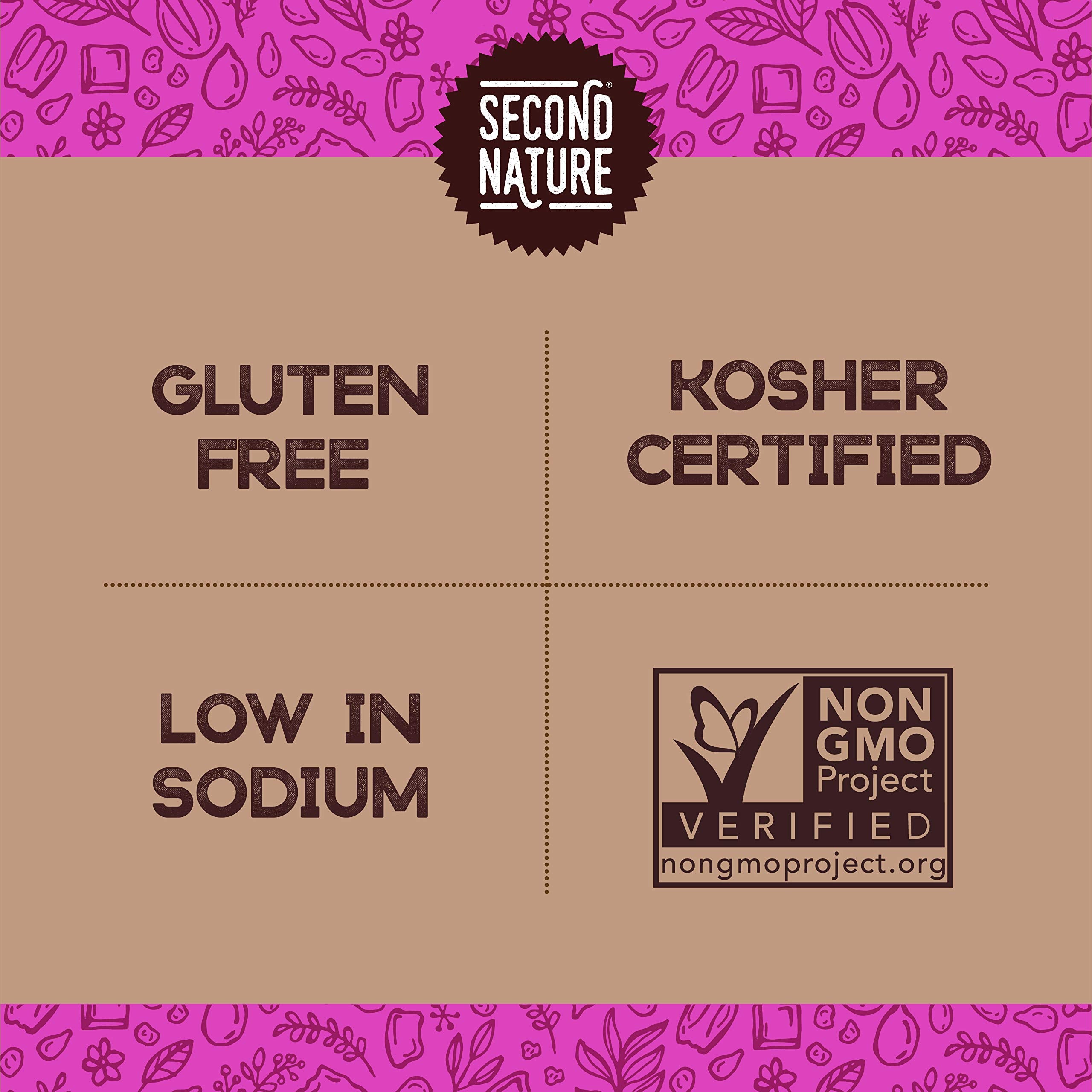 Second Nature resealable pouch makes trail mix perfect for on-the-go snacking.