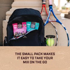 Second Nature Wholesome Medley Trail Mix 2.25 oz pouch packaging image for travel.
