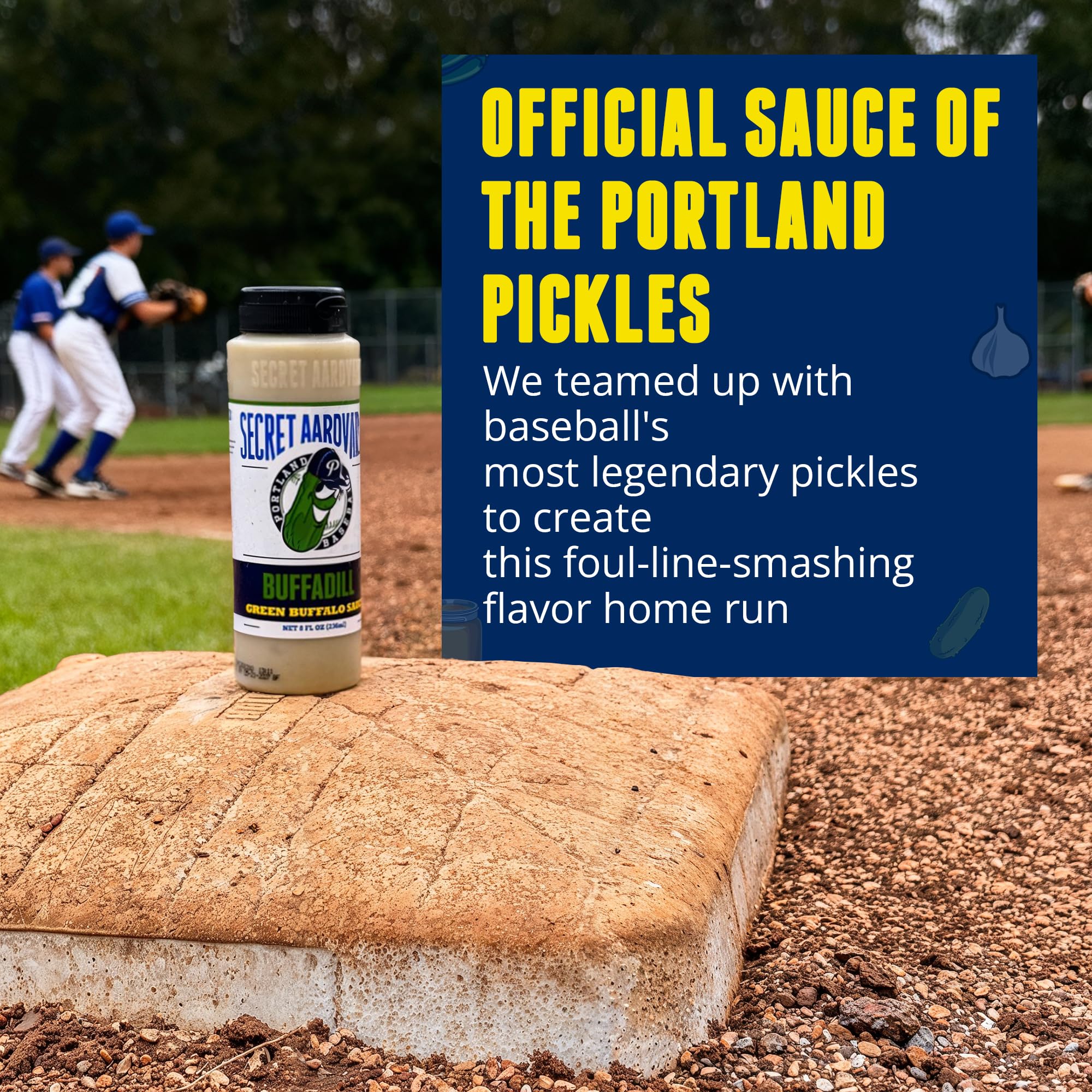 Limited edition BuffaDill dill-pickle inspired vision by Secret Aardvark