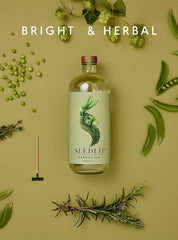 Seedlip Garden 108 cocktail base highlights a non-alcoholic option for spritzes.