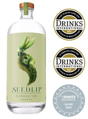 Seedlip Garden 108 pour demonstrates versatility with mixers and ice.