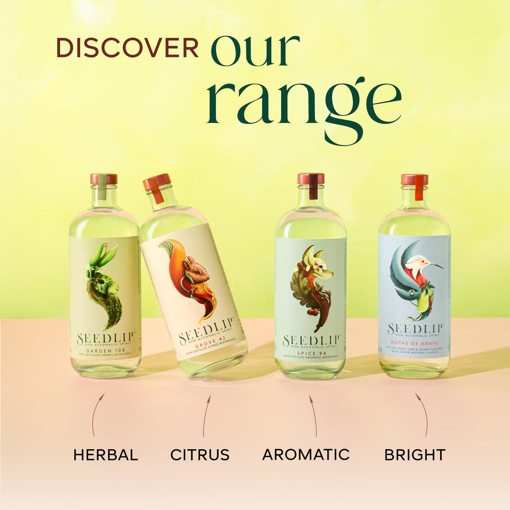Seedlip Spice 94 with tonic offers easy, elegant non-alcoholic drinks at home.