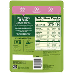 SEEDS OF CHANGE Jasmine Rice 90-second prep highlights fast, flavorful weeknight options.