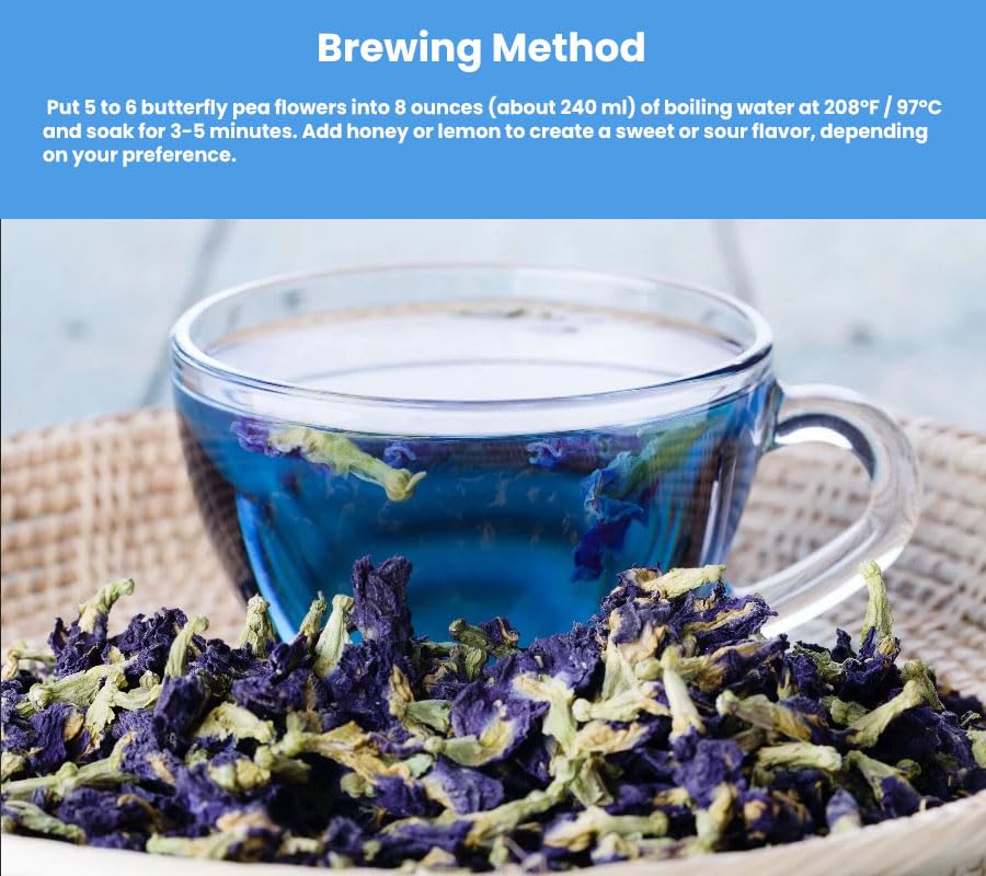 Seeyoung butterfly pea color-change feature enhances lemon drinks and desserts.