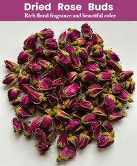 Seeyoung dried rose tea blend ready to steep and enjoy.