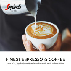 Segafredo Zanetti Forte aluminum capsules closeup preserving freshness and aroma.