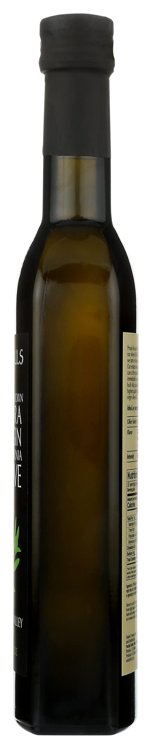 Seka Hills Estate Arbequina EVOO olive fruit harvest scene highlights farm-to-bottle authenticity and freshness.