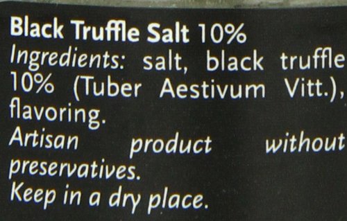 Selezione Tartufi no preservatives claim supports authentic Italian seasoning experience